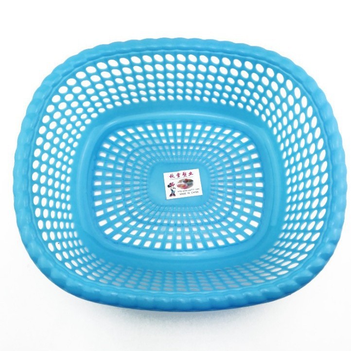 I1 645 116 cesta de verduras grande cesta de plástico azul vegetal Yiwu 2 yuanes grandes almacenes tienda al por mayor