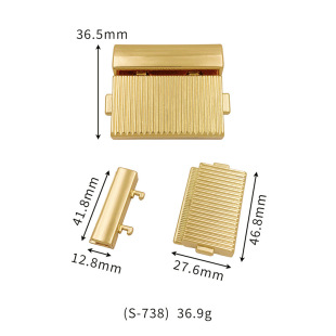 Factory Direct exquisite luggage hardware accessories lock zinc alloy organ lock women's bag decorative lock buckle lock