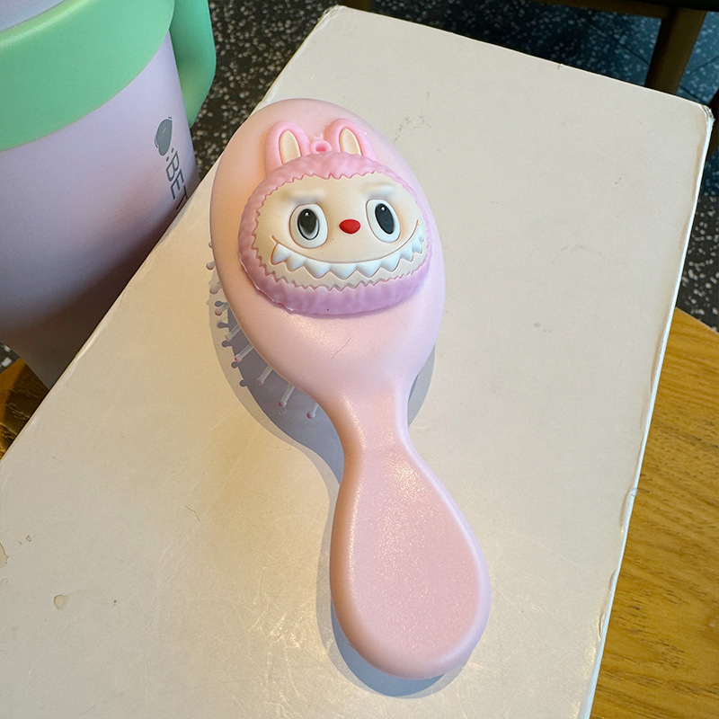 Peines de bolsas de aire de peluche Loopy Peines de aire de peluche Peines de masaje portátiles Peines de masaje mini