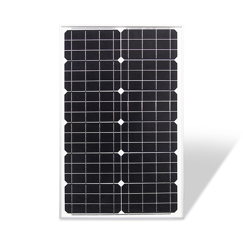 Panel solar fotovoltaico de 20W ventilador de módulo fotovoltaico de silicio monocristalino para paneles solares al aire libre