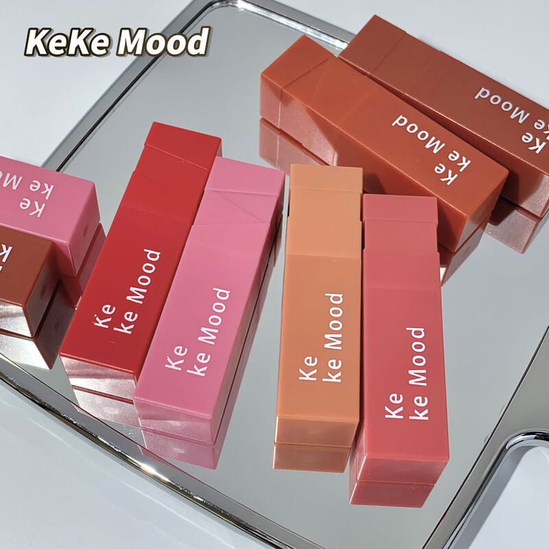 kekemood雾面哑光口红唇膏秋冬丝绒显白轻盈素颜持久不易掉色女|undefined