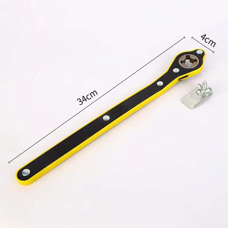 Venta directa de fábrica de gatos de manivela para automóviles, llaves de trinquete que ahorran fuerza, llaves que ahorran fuerza, balancín de manivela, neumáticos de corte y descarga