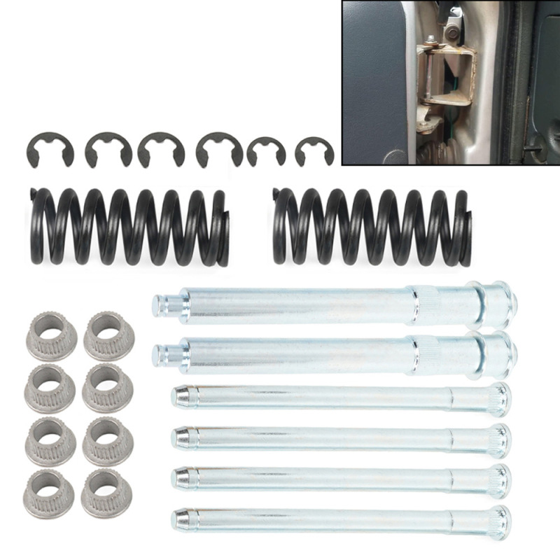 Car Modification Accessories Spring Replacement Front Door Hinge Pin Bushing Suitable for 88-99 Chevrolet C1500