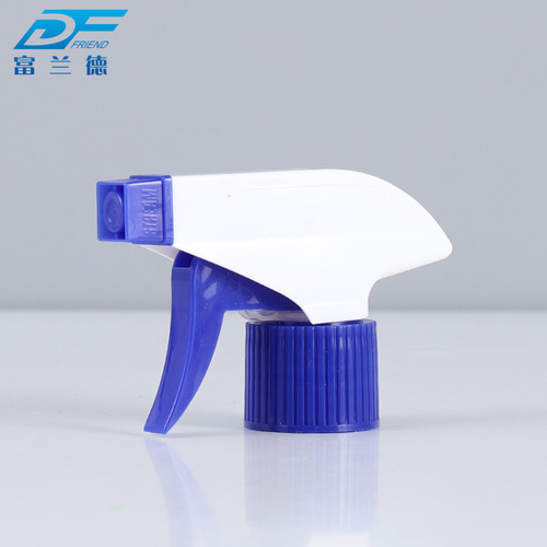 Manufacturer wholesale hand button spray gun spray head plastic simple square gun spray nozzle alcohol disinfectant sprayer