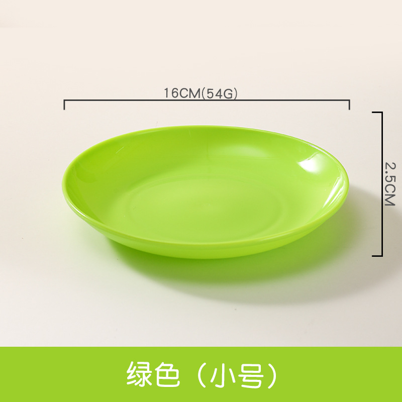 Cruz-frontera nórdica vajilla placa de plástico plato pequeño hogar Placa de fruta seca disco de merienda Placa de fruta