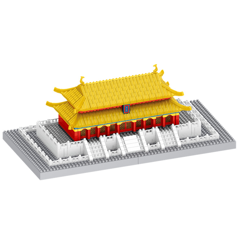 Zhegao lz8262 construcción real cuatro en un modelo de montaje bloques de construcción micro diamante pequeñas partículas bloques de construcción de ocio para niños