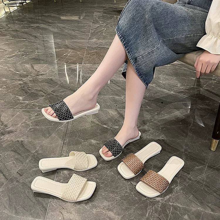 Slippers, footwear, beach slide, plus size, Korean style, wholesale