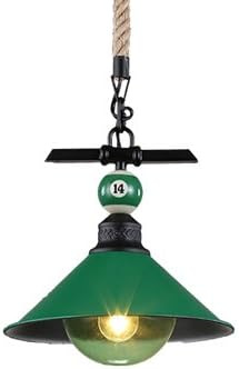 Transfronterizo Zhongshan lámparas de billar sala de lámparas retro cuerda de cáñamo lámpara de techo lámpara de comedor lámpara de decoración para el hogar lámpara de viento retro