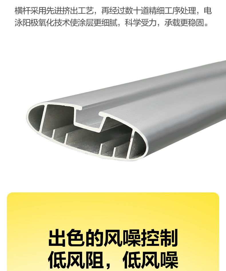 Car Roof Rack Crossbars Universal for Sedans and Suvs, No Drilling Required