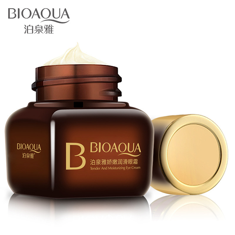 Boquanya Crema Delicada e Hidratante para Ojos, hidratante y nutritiva, reduce las ojeras, mejora la apariencia del contorno de ojos, crema hidratante y para el cuidado de la piel, producto genuino. image 5