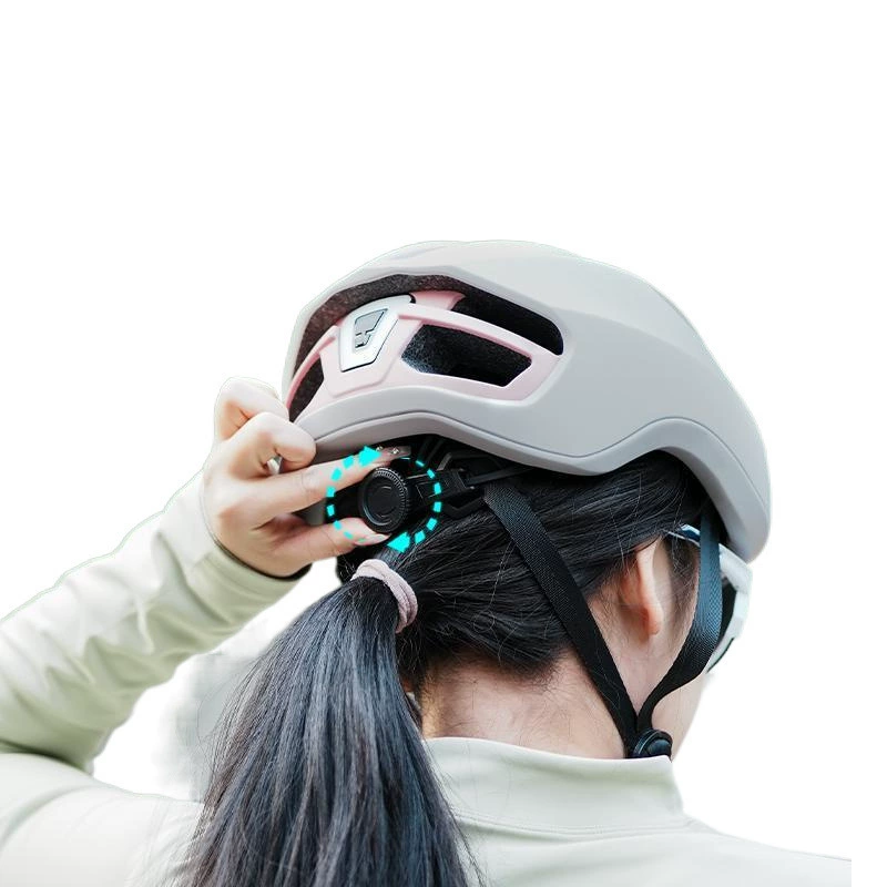 Mountain road road bike, helmet, hat
