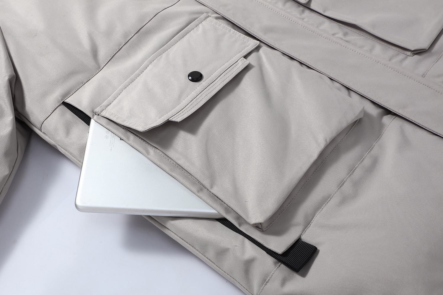 Men's thick loose trendy hooded mid to long style, 2023 autumn and winter new jacket, cotton jacket_voghion.com