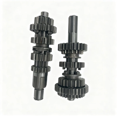 Motorcycle Engine Parts Gear Assembly Zongshen Hanwei 200 250 300 Main and Auxiliary Shaft Assembly (Motorcycle engine and accessories) - old-main-and-auxiliary-shaft