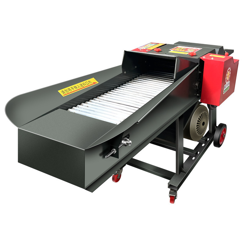 Máquina de corte de hierba doméstica de ganado y ovejas pequeña máquina de hilado de corte de hierba de paja de 4.5 toneladas, máquina de corte de hierba de paja, máquina de pulverización de hierba