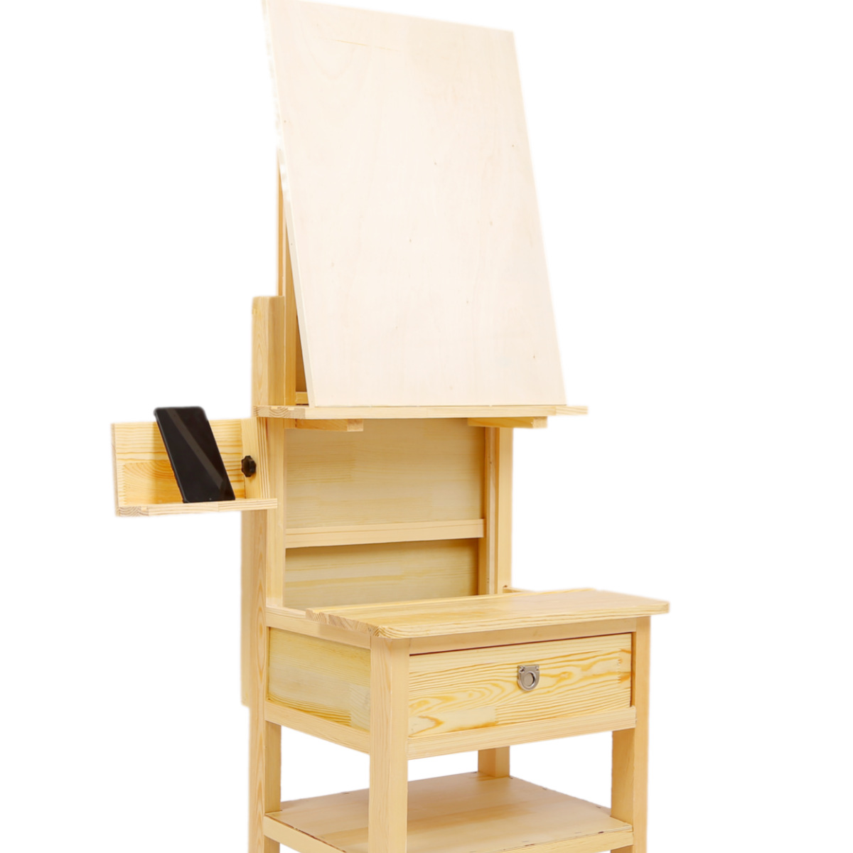 Art Student Studio Desktop Desktop Wooden Training Bracket Type Sketch Drawing Board Easel Painting Table