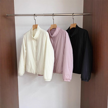 超轻小泡芙 立领短款面包服防水棉服棉衣轻薄保暖外套女秋冬