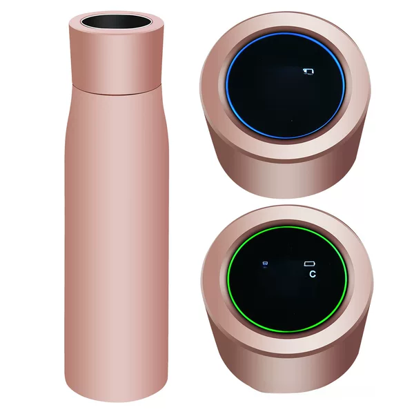 Led Ultraviolet Disinfection Thermos Cup 316 Stainless Steel Sterilization Temperature Display Gift Cup Wholesale USB Charging
