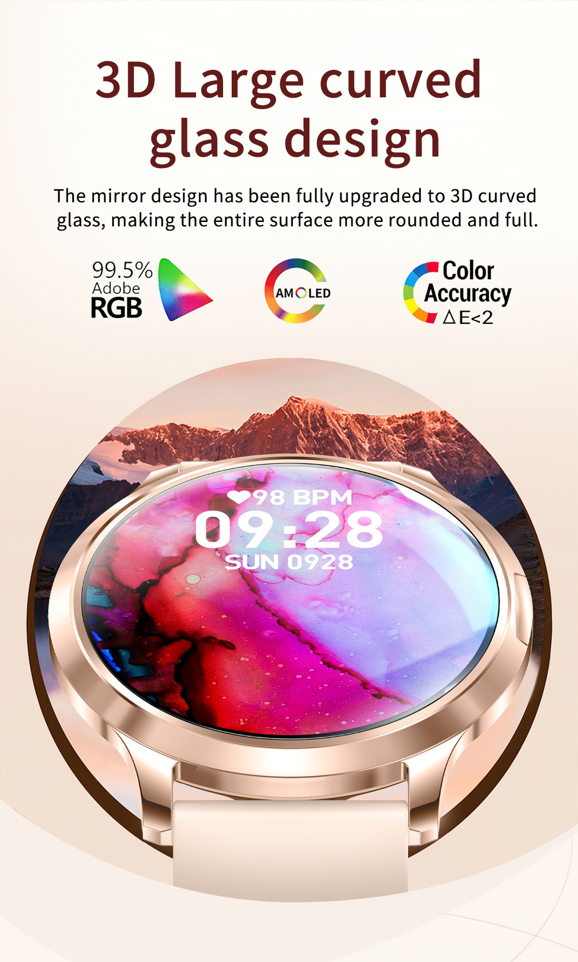 Smartwatch With Calling Function Heart Rate And Blood Pressure_voghion.com