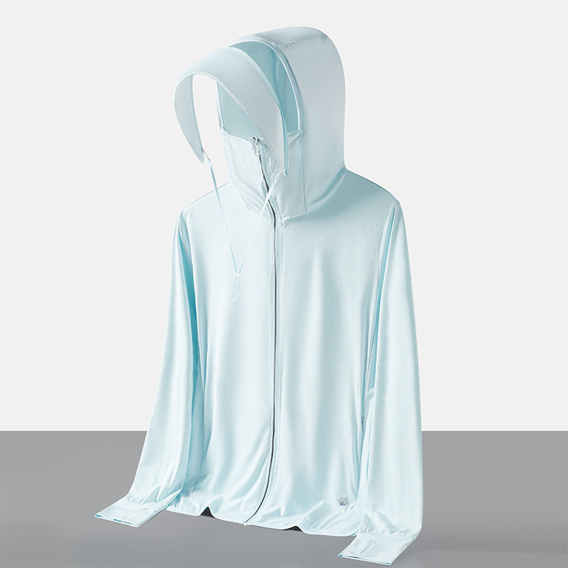 Gran sombrero de brida ropa de protección solar personalizada parejas de verano chaqueta de verano publicidad de ropa de piel impresa logotipo