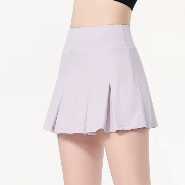 Summer Sports Skirt Women's Running Breathable Anti-running Light A- line Fitness Dance Skirt Training Yoga Skirt