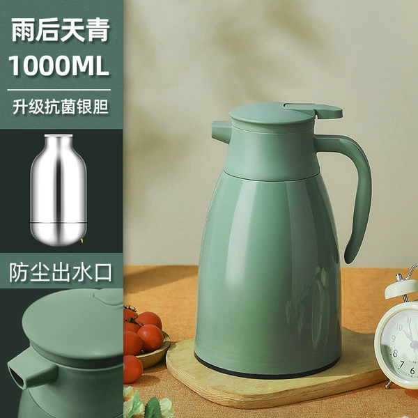 【Morandi Green】1.0L temperature locking 48 hours + dustproof spout
