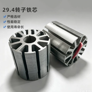 定制电动机配件转子铁芯冲片摩托车航模电机29.4转子铁芯