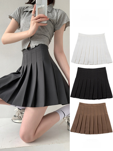 JK uniform shirt skirt dress set women summer two-piece set short skirt short-sleeved t-shirt women summer