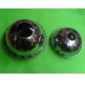 D-045L单层水果盘不锈钢折叠伸缩折叠式水果盘蒸笼千叶篮蒸篮盘