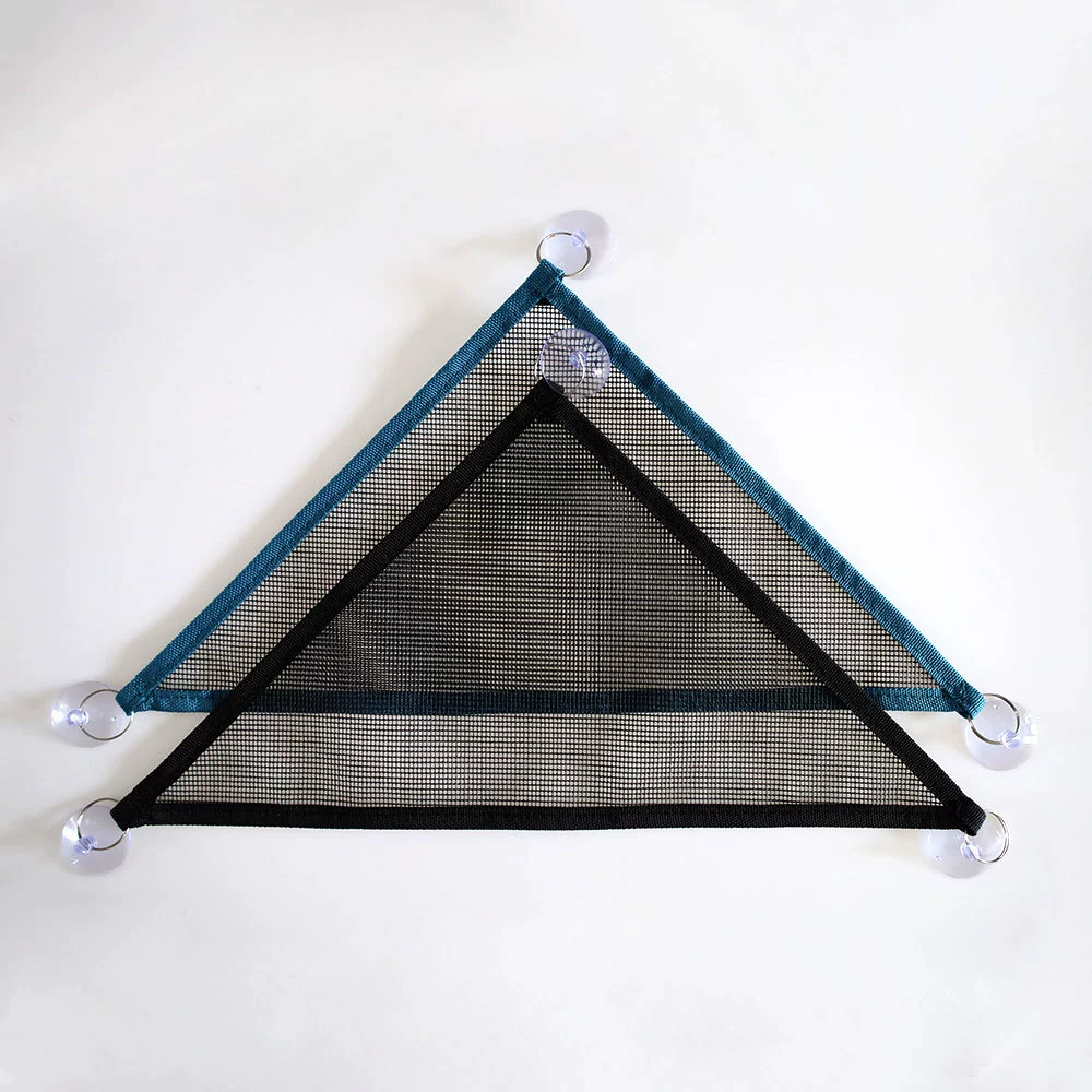 European and American hot -selling climbing pet hammock breeding cylinder dedicated lizard horn frog casual triangular network climbing pet hammock