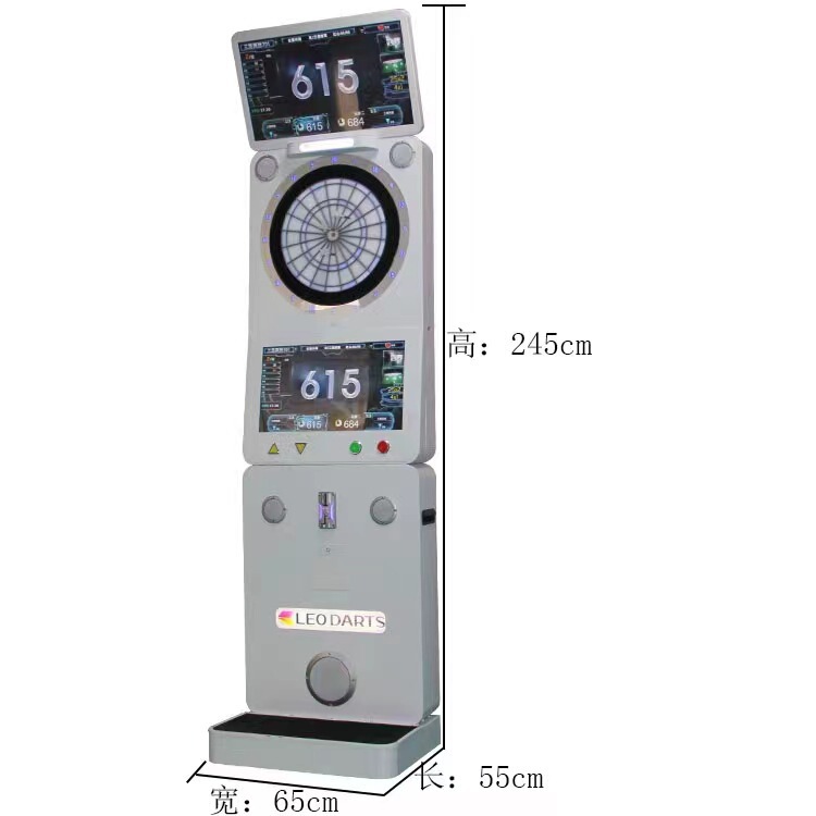 Fully Intelligent Automatic Electronic Dart Machine, Macaron Series Soft Needle Type Indoor Metal Professional Gaming Dart Machine