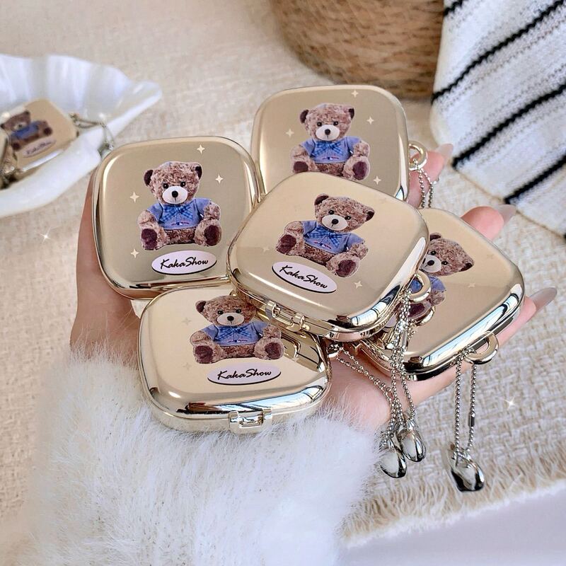 Kakashow Light and Shadow Bear Eye Shadow Palette Is Gentle and Colorful, Natural and Non-Flying Powder, Easy to Smudge and Open the Atmosphere Eye Shadow Palette