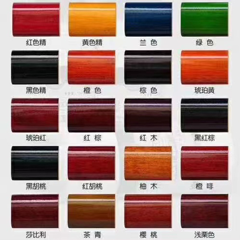 Supply oil-based bright red furniture and wood paint color matching, high concentration colorant, hi