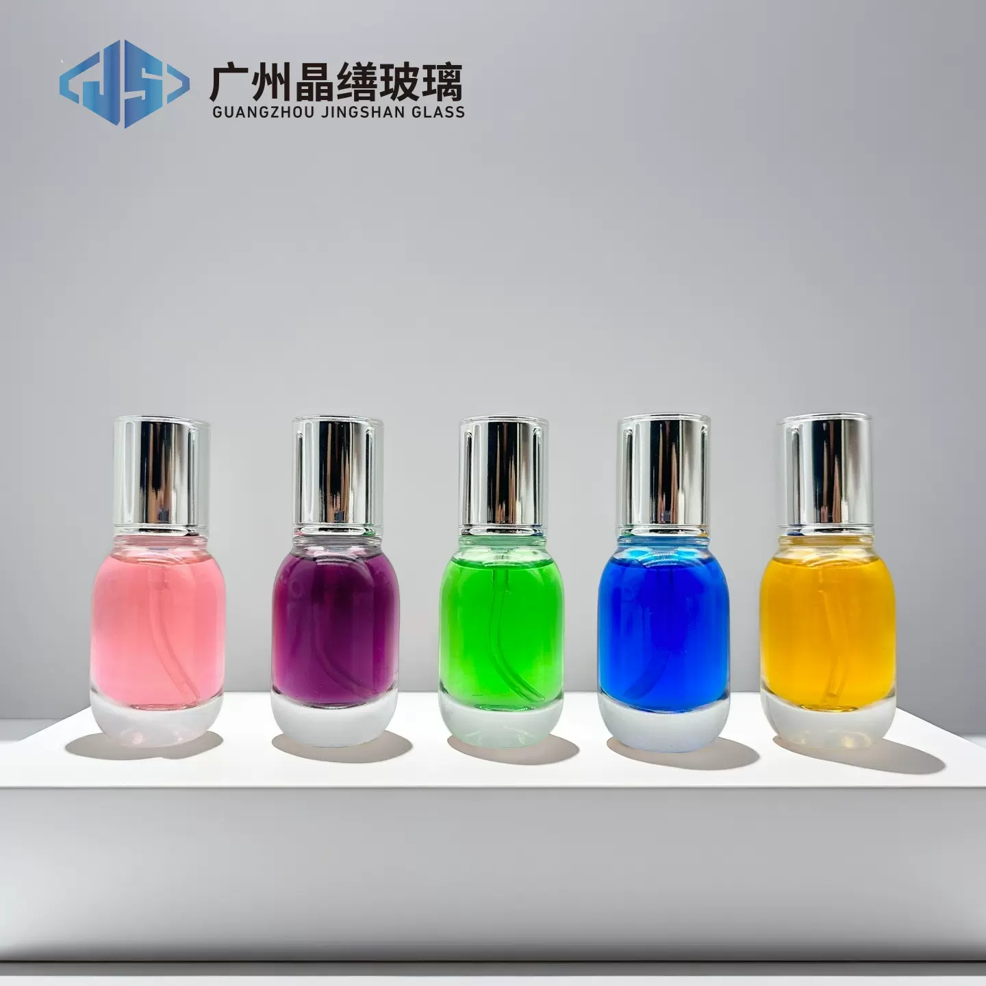 晶缮现货30ml透明玻璃瓶乳液精华液瓶滴管瓶乳液瓶精华素化妆品瓶