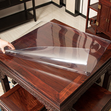 KF15透明餐桌垫软pvc玻璃八仙桌桌布防水防油免洗防烫方桌正跨境