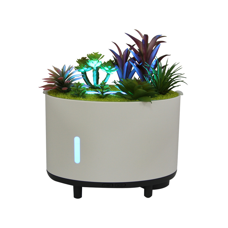 シミュレーション植物加湿器bluetooth音楽家庭用寝室妊婦赤ちゃん霧量アロマアロマアロマ加湿器|undefined