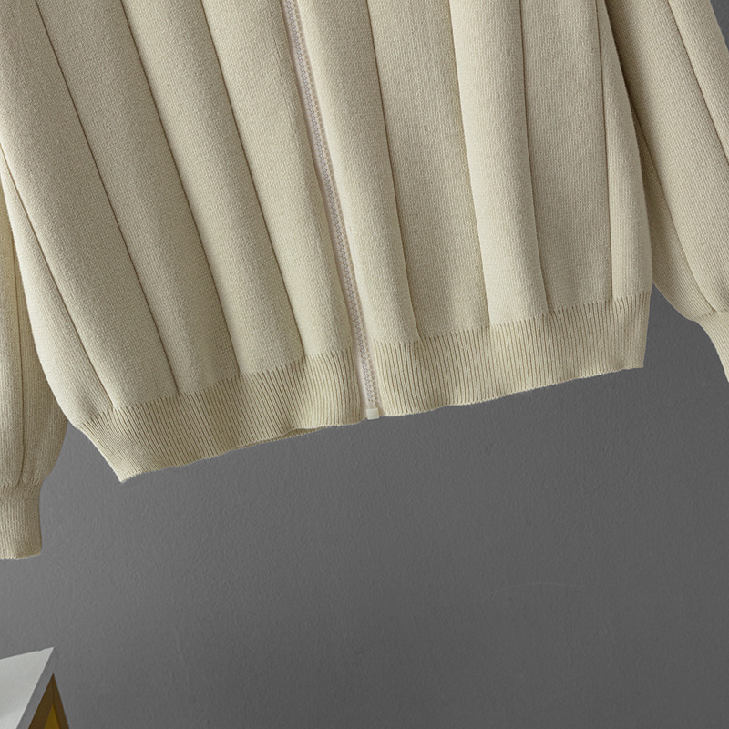 Damenbekleidung Frühling und Herbst Neue Wollmode Top + Weste + Freizeithose Set Gestrickter Sport Dreiteiliger Anzug_voghion.com