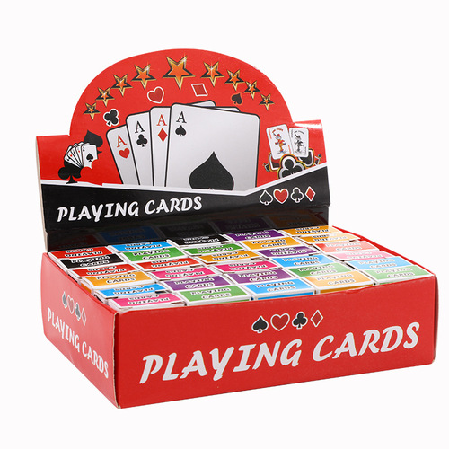 Creative Mini Playing Cards Children's Cartoon Cute Small Creative Fun Game Playing Cards