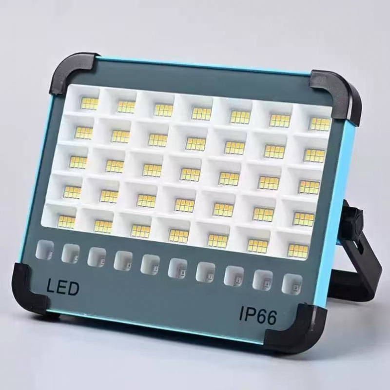 Export solar lights for foreign trade, portable floodlights for stalls, supplementary lighting for photography, portable LED lights with strong brightness Export solar lights for foreign trade, portable floodlights for stalls, supplementary lighting for photography, portable LED lights with strong brightness