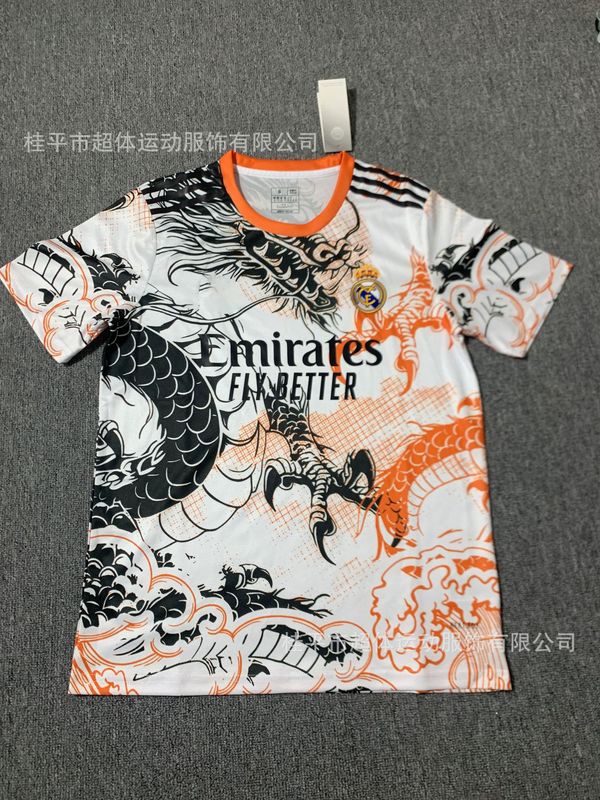 サッカーユニフォーム 2425 レアル・マドリード ホーム 半袖Tシャツ メンズ サッカークラブ ジャージ プリント入り 速乾性 通気性|undefined
