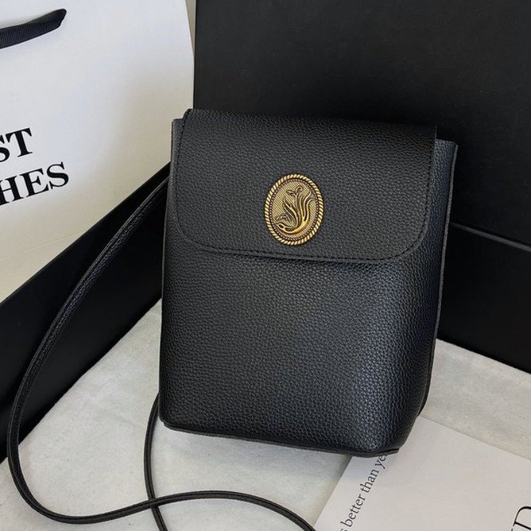 Advanced feeling minimalist and portable crossbody for women's new versatile mobile phone mini one shoulder small bucket_voghion.com