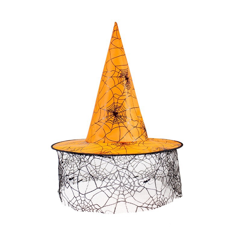 Black Witch Hat For Halloween Glowing Party Decoration Pumpkin_voghion.com