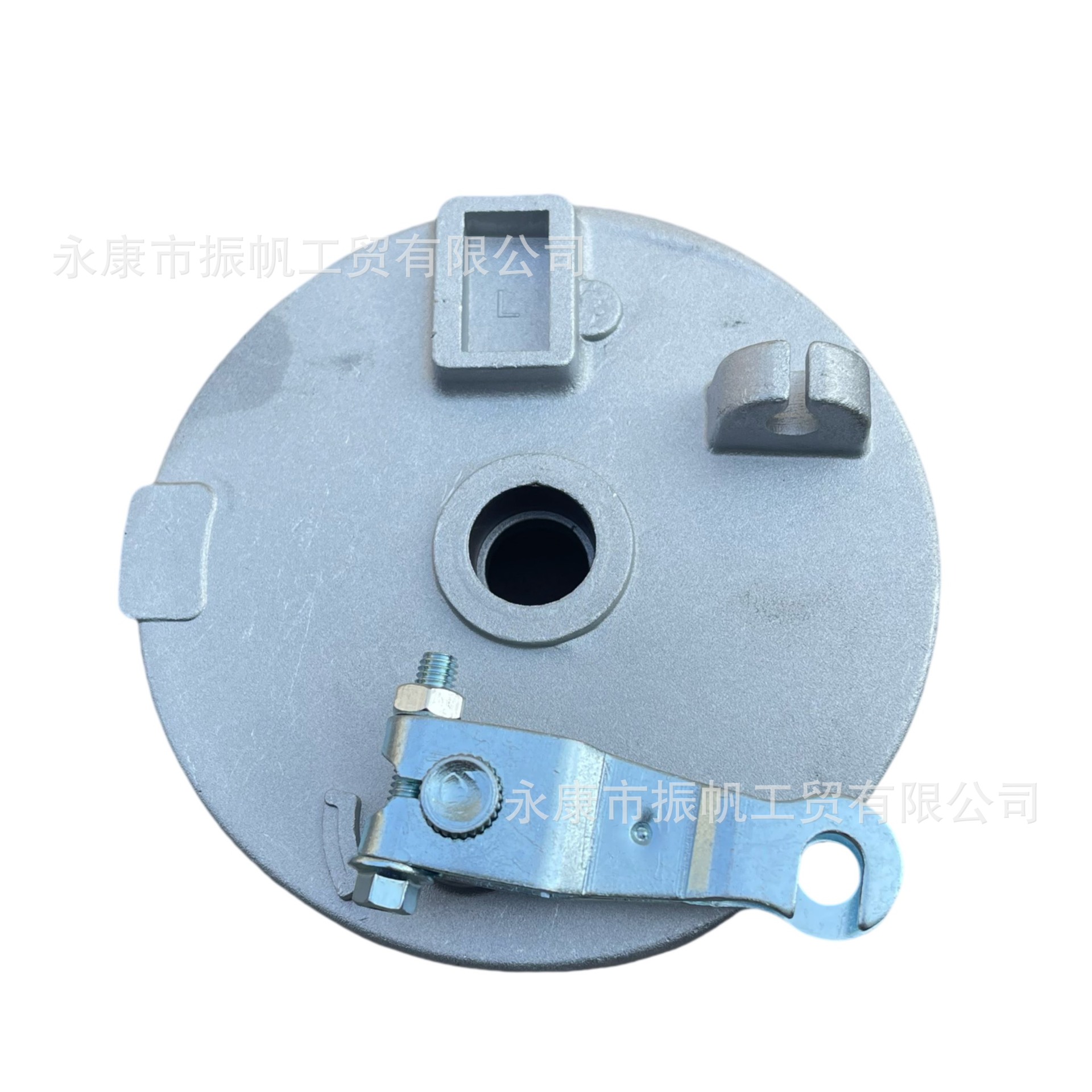 Quad bike accessories: Big Bull shockproof ATV front drum brake disc, brake cover with drum brake friction pad