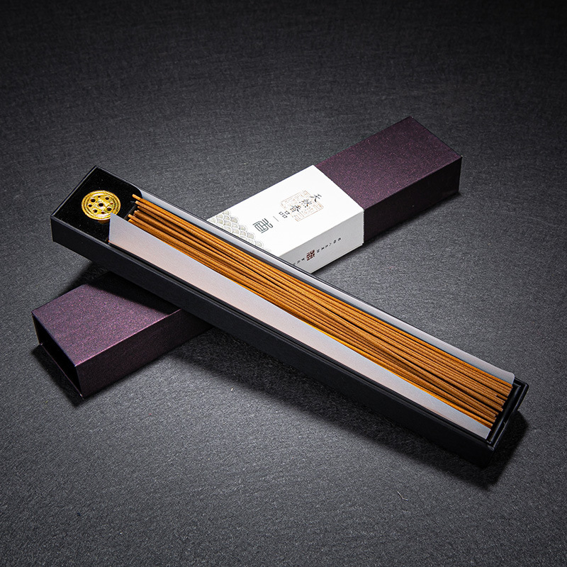 30克线香礼盒装天然檀香沉香香薰香料礼佛香家用室内茶道香道配件|ms
