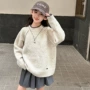 新款女童女孩套头毛衣
