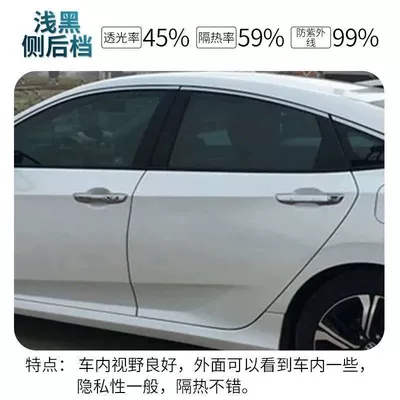 heat insulation explosion-proof sunshade light Automotive Film - see-details-high-thermal-insulation-side-window-rear-screen-5-meters-50cm-medium-black