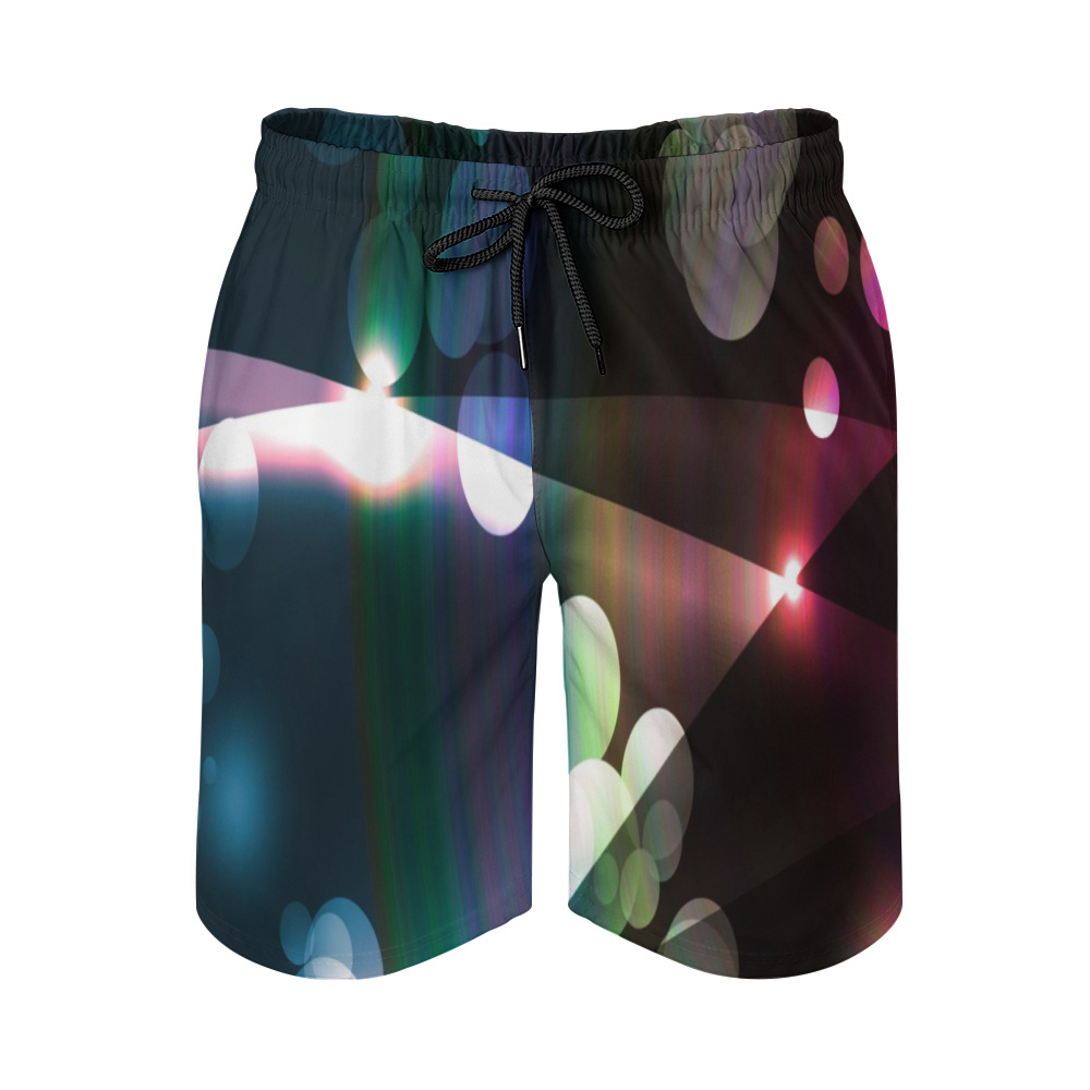 Amazon Quality European Size Hot Stamping Fashion Stylish Beach Surfing Beach Pants Men's Shorts Source Factory
