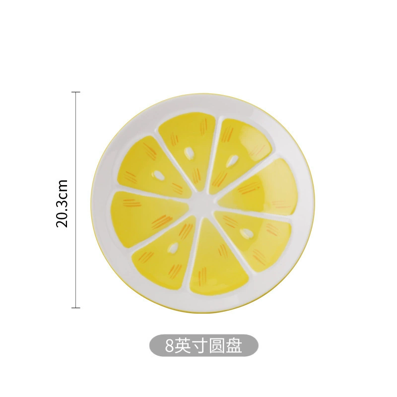 Ceramic tableware, creative children's cartoon set