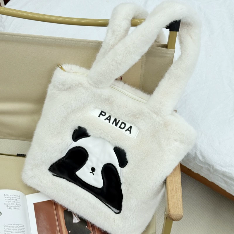 Capacious shoulder bag, one-shoulder bag, cute purse