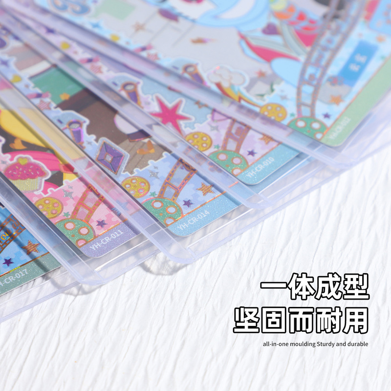 マイリトルポニー ハードカードホルダー 両面ラミネート 透明カードプロテクター カードケース カードデザイン 収納コレクション|undefined