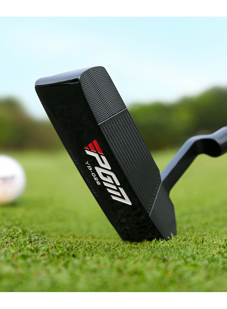 Gậy đánh gôn PGM putter tập bằng sắt mềm đúc trọng tâm thấp có đường ngắm — TUG064 Màu đen-thanh đẩy Nam [trục thép không nút] với nắp đầu, TUG064 thanh đẩy nữ Bột Bạc [Trục thép] chi tiết 10